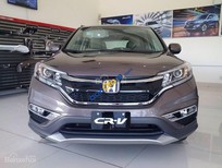 Bán Honda CR V 2.4 TG 2017 - Bán Honda CR V 2.4 TG năm 2017, màu xám