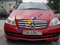 Bán xe oto Mercedes-Benz A class  1.7 AT  2009 - Cần bán gấp Mercedes 1.7 AT sản xuất 2009, màu đỏ chính chủ, giá tốt