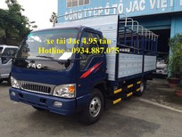 Đại lý bán xe tải JAC 4T95 - JAC 4.9 tấn, động cơ Isuzu chất lượng quốc tế