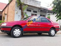 Peugeot 405 1989 - Cần bán lại xe Peugeot 405 sản xuất năm 1989, màu đỏ, nhập khẩu 