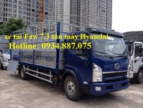 Howo La Dalat 2021 - Bán xe tải Faw 7.3 tấn/ 7T3 thùng dài 6.2m