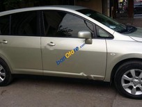 Cần bán xe Nissan Tiida 1.8AT 2009 - Bán Nissan Tiida 1.8AT đời 2009, màu vàng 