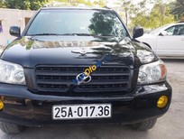 Bán xe oto Toyota Highlander 3.0 2003 - Bán Toyota Highlander 3.0 sản xuất 2003, màu đen, xe nhập số tự động