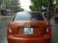 Bán Hyundai Verna 1.4 MT 2008 - Bán Hyundai Verna 1.4 MT đời 2008, màu vàng, nhập khẩu số sàn