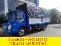 Cần bán xe Thaco OLLIN 500B 2017 - Trường Hải Ollin 500B tải 5 tấn, đời 2017, thùng dài 4m25, hỗ trợ trả góp 75%
