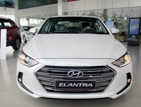 Cần bán xe Hyundai Elantra 1.6 AT 2018 - Bán ô tô Hyundai Elantra 1.6 AT 2018, màu trắng, giá chỉ 619 triệu