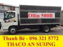 Thaco OLLIN 2017 - Gía xe tải Trường Hải Ollin 500B tải trọng 5 tấn, đời 2017, hỗ trợ trả góp 75%