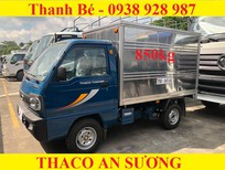 Bán xe oto Thaco TOWNER 2017 - Thaco Towner 800 thùng kín tải trọng 850 kg, đời 2017, hỗ trợ trả góp 75%, trả trước 50 triệu