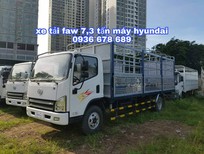 Howo La Dalat 2018 - Xe tải FAW 7t3 (7 tấn 3) - 7T3 - động cơ Hyundai. Giá rẻ nhất. LH 0936 678 689