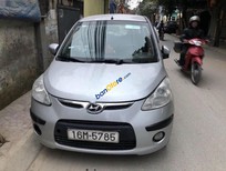 Bán xe oto Hyundai i10 1.1 MT 2008 - Bán xe Hyundai i10 1.1 MT đời 2008, màu bạc, xe nhập, 140 triệu