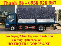 Bán Thaco OLLIN 2017 - Cần bán xe Thaco Ollin 360 - 2.15 tấn thùng mui bạt, bửng cao 700mm, thùng dài 4.25 m