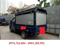Dongben DB1021 2018 - Bán xe tải nhỏ Dongben, thùng mui bạt, 810 kg thùng mui bạt giá rẻ