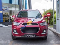 Bán xe oto Chevrolet Captiva Revv LTZ 2.4 AT 2017 - Bán Chevrolet Captiva Revv LTZ 2.4 AT sản xuất năm 2017, màu đỏ, 879tr