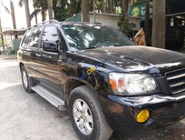 Toyota Highlander 3.0 2003 - Bán xe Toyota Highlander AT sản xuất 2003, màu đen, nhập khẩu nguyên chiếc chính chủ, giá tốt