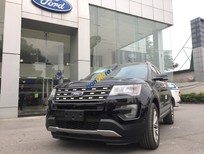 Bán Ford Explorer Ecoboost 2018 - Cần bán xe Ford Explorer Ecoboost sản xuất 2018, màu đen, nhập khẩu tại Vĩnh Phúc