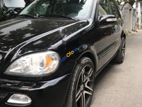 Cần bán Mercedes-Benz ML Class ML320 2002 - Gia đình cần bán gấp Mercedes ML320 năm 2002, màu đen, nhập khẩu nguyên chiếc