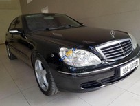 Cần bán Mercedes-Benz S class 2004 - Cần bán lại xe Mercedes năm sản xuất 2004, màu đen, xe nhập, giá chỉ 445 triệu