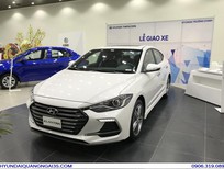 Cần bán xe Hyundai Elantra 1.6 2018 - Cần bán Hyundai Elantra 1.6 đời 2018, màu trắng giá cạnh tranh
