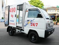 Cần bán Xe tải Dưới 500kg 2018 - Bán xe tải Suzuki 490kg thùng kín, cửa trượt, nhập khẩu linh kiện giá tốt 