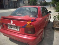 Cần bán xe Suzuki Balenno   1997 - Cần bán gấp Suzuki Balenno sản xuất năm 1997, màu đỏ, nhập khẩu, giá 75tr