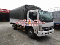 Bán Veam VT651 2018 - Bán xe tải Veam VT651, tải trọng 6.5 tấn, động cơ Nissan 130PS, giá rẻ nhất