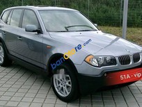 BMW X3 2007 - Bán xe BMW X3 sản xuất năm 2007, màu bạc, xe nhập, 520tr