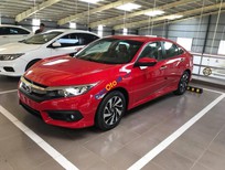 Honda Civic 1.8 CVT E 2018 - Cần bán Honda Civic 1.8 CVT E sản xuất năm 2018, màu đỏ, nhập khẩu nguyên chiếc