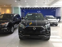 Cần bán xe Ssangyong Rexton II 2018 - Bán Ssangyong Rexton II sản xuất năm 2018, màu đen, nhập khẩu nguyên chiếc đã đi 7000km