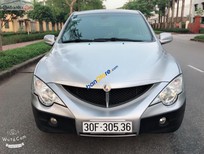 Cần bán xe Ssangyong Actyon   2007 - Cần bán xe Ssangyong Actyon năm sản xuất 2007, màu bạc, xe nhập số tự động, 325 triệu