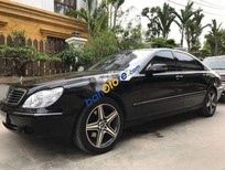 Cần bán Mercedes-Benz S class  S500 2002 - Cần bán lại xe Mercedes S500 năm 2002, màu đen