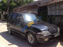 Cần bán xe Ssangyong Musso   2008 - Bán xe Ssangyong Musso năm sản xuất 2008, màu đen