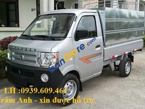 Bán xe oto Cửu Long A315 2018 - Bán xe tải Dongben 870kg, thùng mui bạt, hỗ trợ trả góp