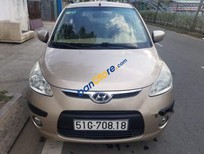 Hyundai i10 2009 - Bán Hyundai i10 sản xuất 2009, màu vàng, nhập khẩu số tự động