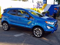 Cần bán Ford EcoSport  Titanium 1.0L AT 2018 - Bán ô tô Ford EcoSport Tita 1.0 Ecoboost đời 2018, màu xanh lam, đủ màu, vay 90%, thủ tục nhanh gọn