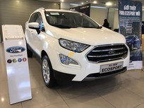 Cần bán xe Ford EcoSport  Titanium 1.0L AT 2018 - Bán Ford EcoSport Titanium 1.0L AT, 2018, màu trắng, tặng bảo hiểm thân vỏ, hỗ trợ vay 90% giá xe, thủ tục nhanh gọn