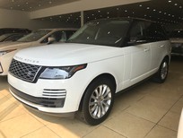 LandRover Range rover HSE 2018 - Giao ngay Rangerover HSE Model 2019 trắng nội thất nâu socola, xe nhập mới 100%