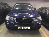 Bán BMW X3 2017 - Cần bán BMW X3 sản xuất năm 2017, màu xanh lam, nhập khẩu ít sử dụng