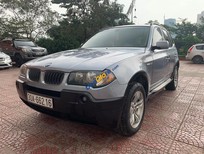 Bán xe oto BMW X3   2005 - Bán ô tô BMW X3 sản xuất năm 2005, màu bạc, nhập khẩu