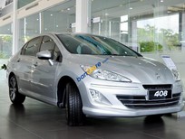 Cần bán xe Peugeot 408 Deluxe 2016 - Bán ô tô Peugeot 408 Deluxe sản xuất năm 2016, màu bạc