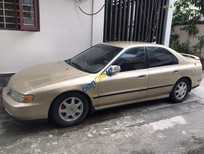 Honda Accord   2002 - Bán Honda Accord sản xuất năm 2002, màu vàng, nhập khẩu, giá chỉ 150 triệu