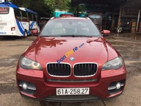 Cần bán xe BMW X6 2008 - Cần bán gấp BMW X6 sản xuất năm 2008, màu đỏ