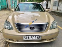 Bán Lexus LS 430 2005 - Cần bán lại xe Lexus LS 430 sản xuất năm 2005, màu vàng, nhập khẩu nguyên chiếc, giá chỉ 720 triệu