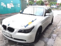 Bán BMW 5 Series   530i  AT 2005 - Xe BMW 5 Series 530i  AT năm 2005, màu trắng, xe nhập chính chủ, 350 triệu