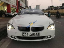 BMW 6 Series 650C 2006 - Cần bán xe BMW 6 Series 650C năm sản xuất 2006, màu trắng, xe nhập ít sử dụng