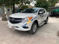 Mazda BT 50    2015 - Cần bán lại Mazda BT 50 đời 2015, màu trắng, xe nhập  