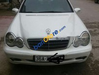 Cần bán Mercedes-Benz C class C180 2002 - Bán Mercedes C180 năm 2002, màu trắng, xe nhập