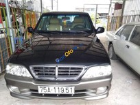 Cần bán Ssangyong Musso  AT 2005 - Bán ô tô Ssangyong Musso AT sản xuất 2005, màu đen, nhập khẩu