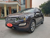 Cần bán Hyundai Santa Fe   2.4 2013 - Bán Hyundai Santa Fe 2.4 năm sản xuất 2013, màu nâu, nhập khẩu