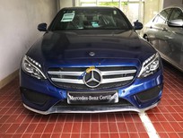 Cần bán xe Mercedes-Benz C class C300 AMG 2017 - Bán Mercedes C300 AMG năm sản xuất 2017, màu xanh lam