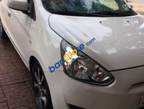 Cần bán Mitsubishi Mirage   2015 - Bán xe Mitsubishi Mirage năm 2015, màu trắng, nhập khẩu Thái